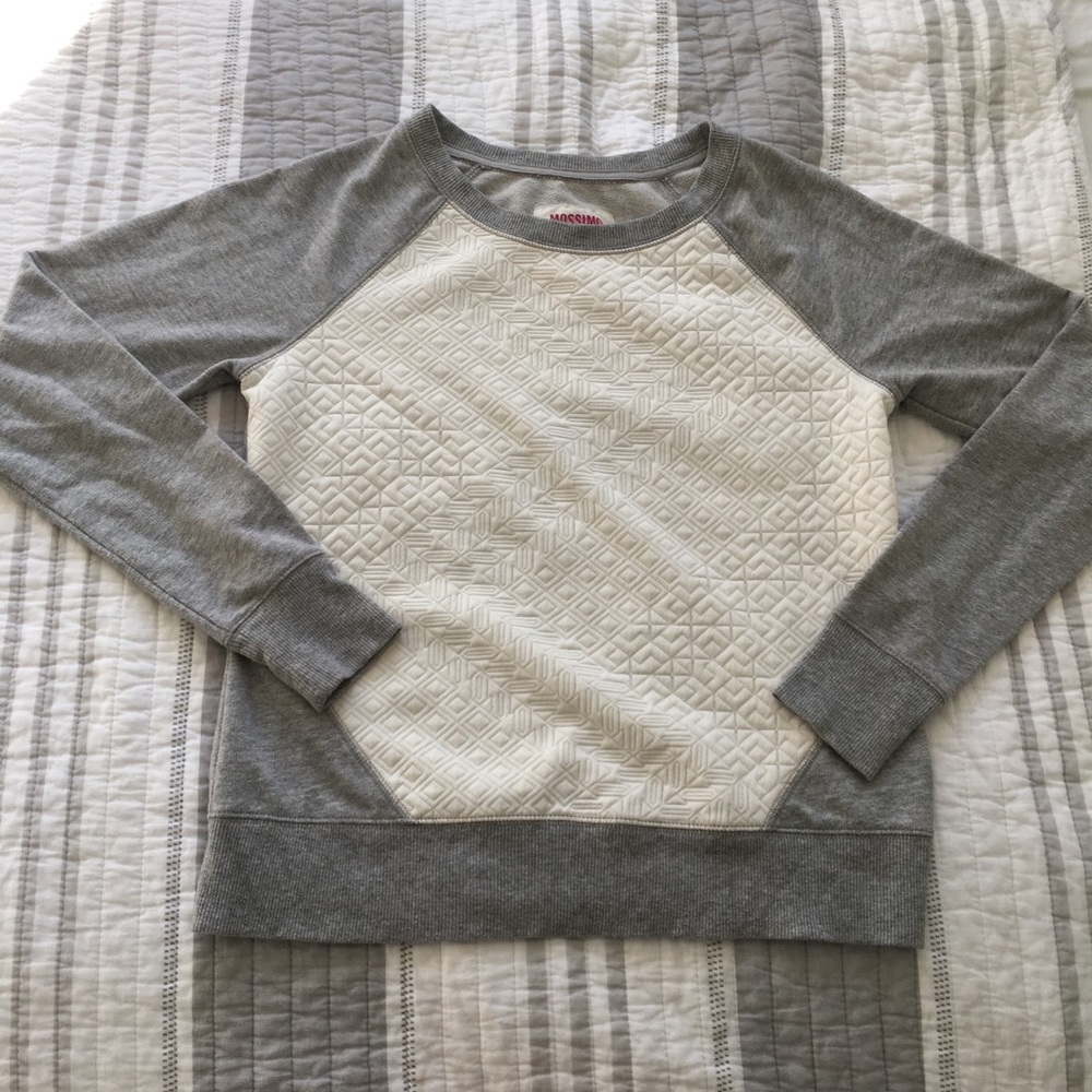 Mossimo Cotton Grey Sweater Medium